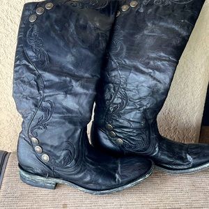 Old Gringo Procella 16" boots, Black, size 7, NWT